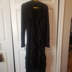 Pretty angel sweater with tulle accents